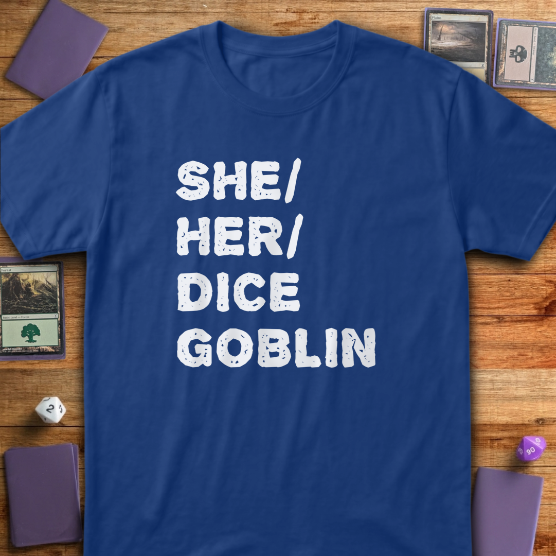 She Her Dice Goblin - Royal