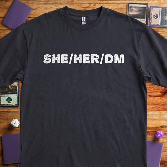 She Her DM - Black