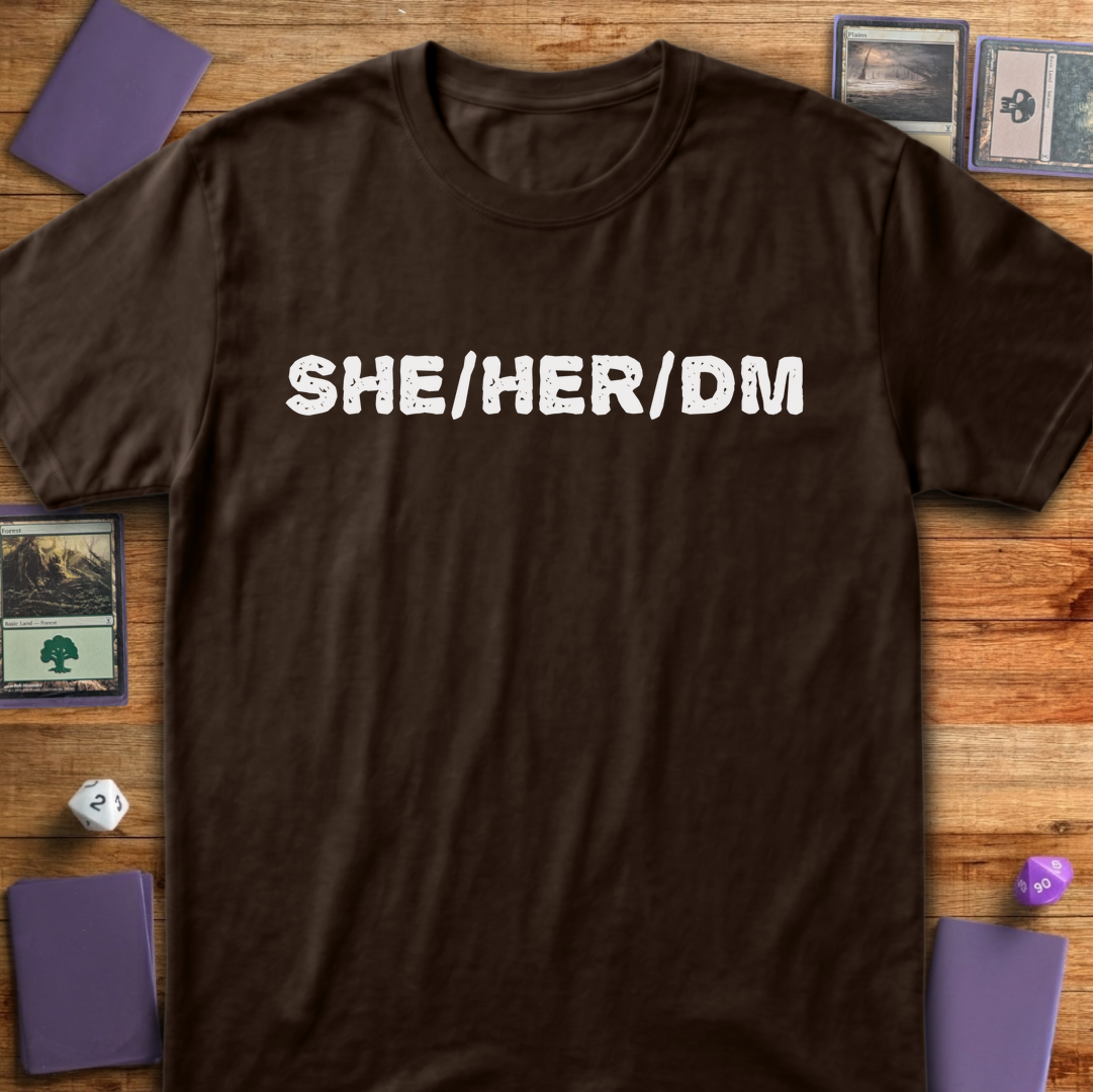 She Her DM - Dark Chocolate