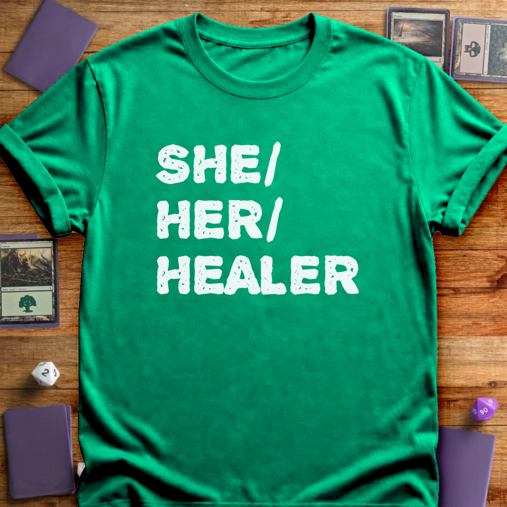 She Her Healer - Kelly Green