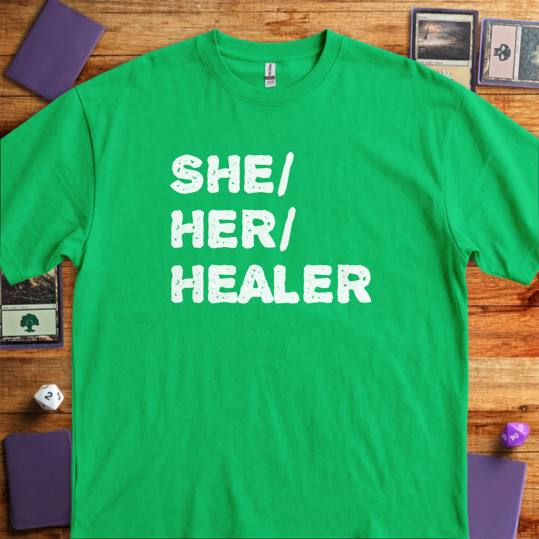 She Her Healer - Kelly Green