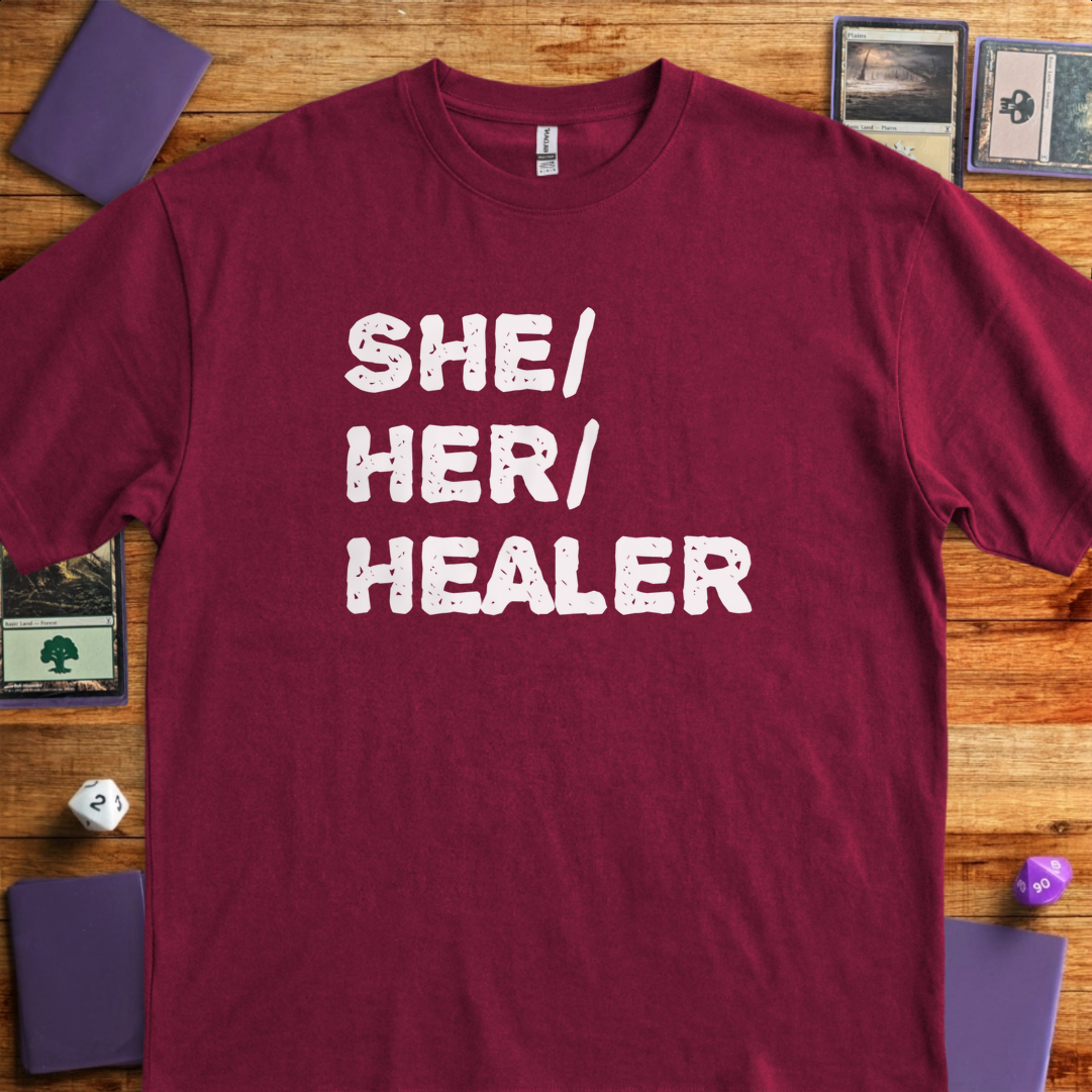 She Her Healer - Maroon