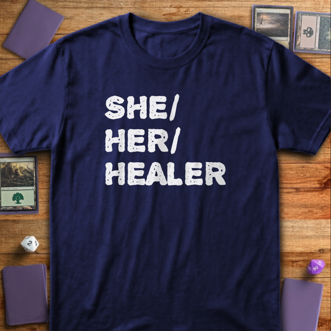 She Her Healer - Navy