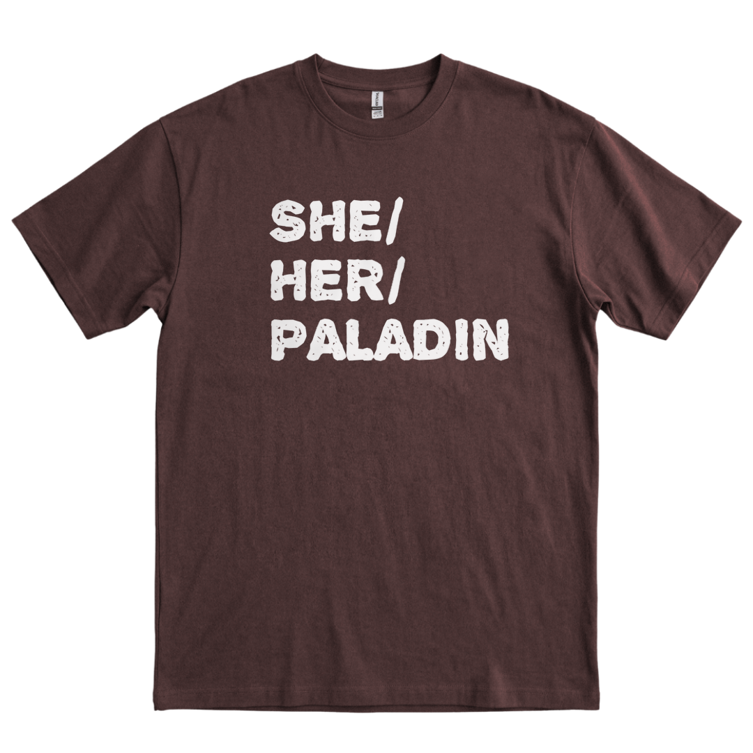 She Her Paladin - Dark Chocolate
