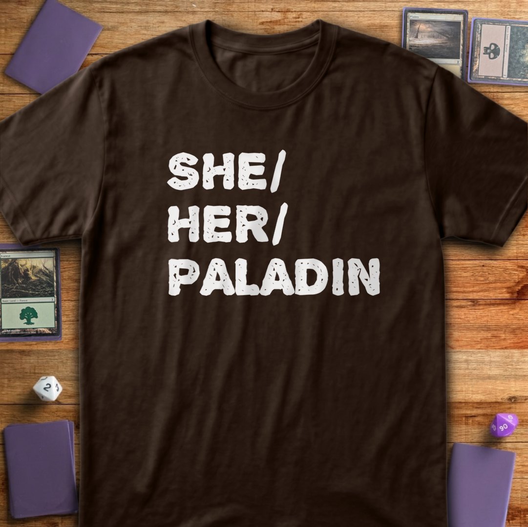 She Her Paladin - Dark Chocolate