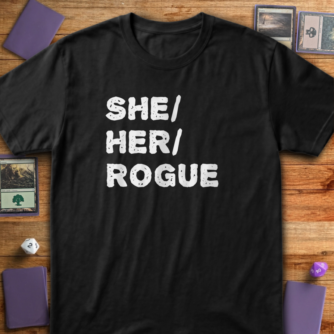 She Her Rogue - Black