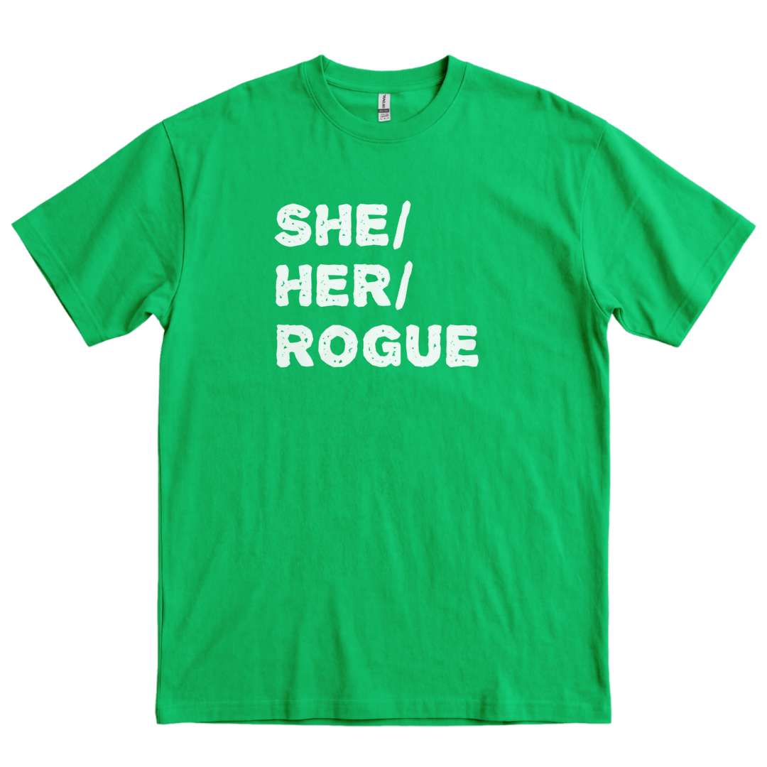 She Her Rogue - Kelly Green