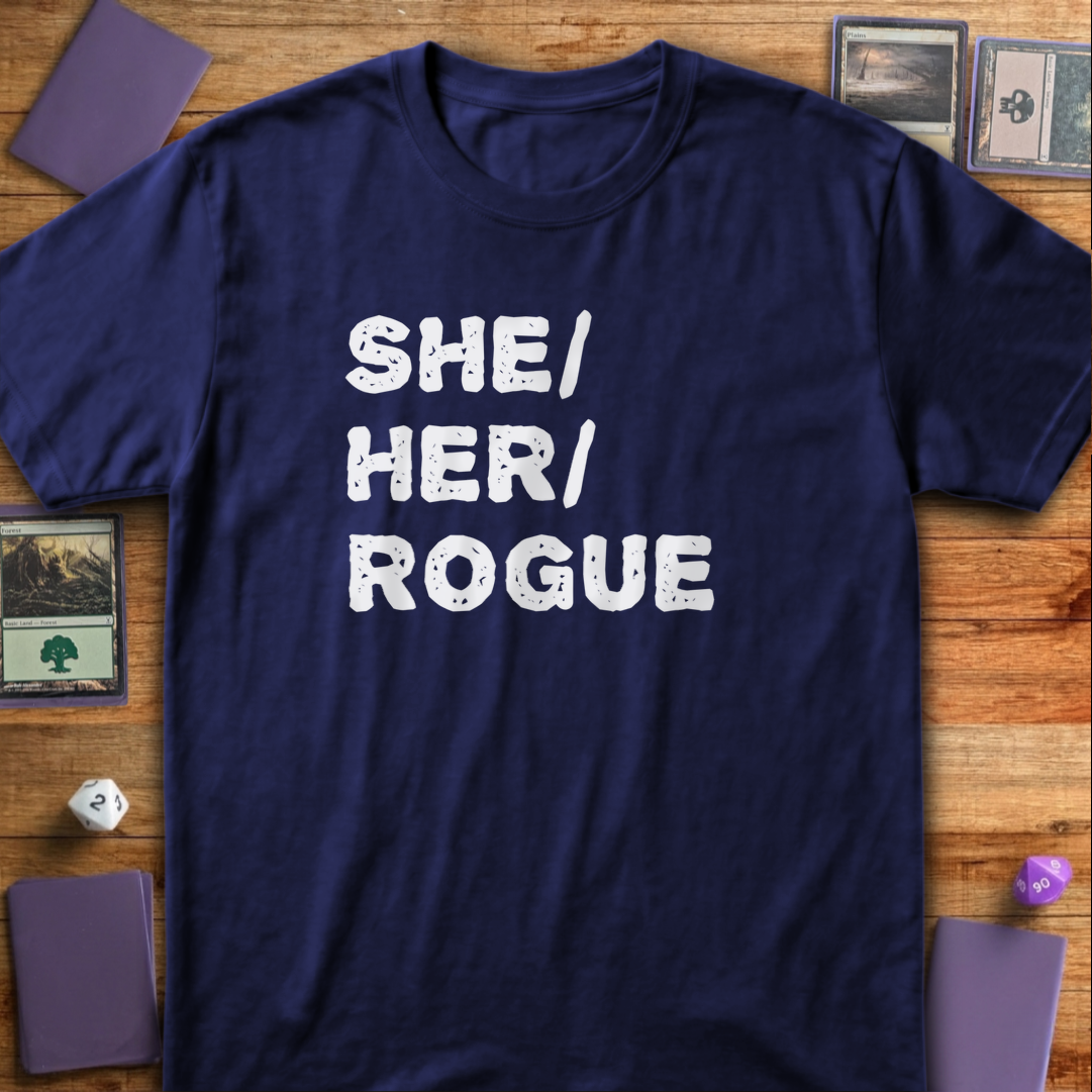She Her Rogue - Navy