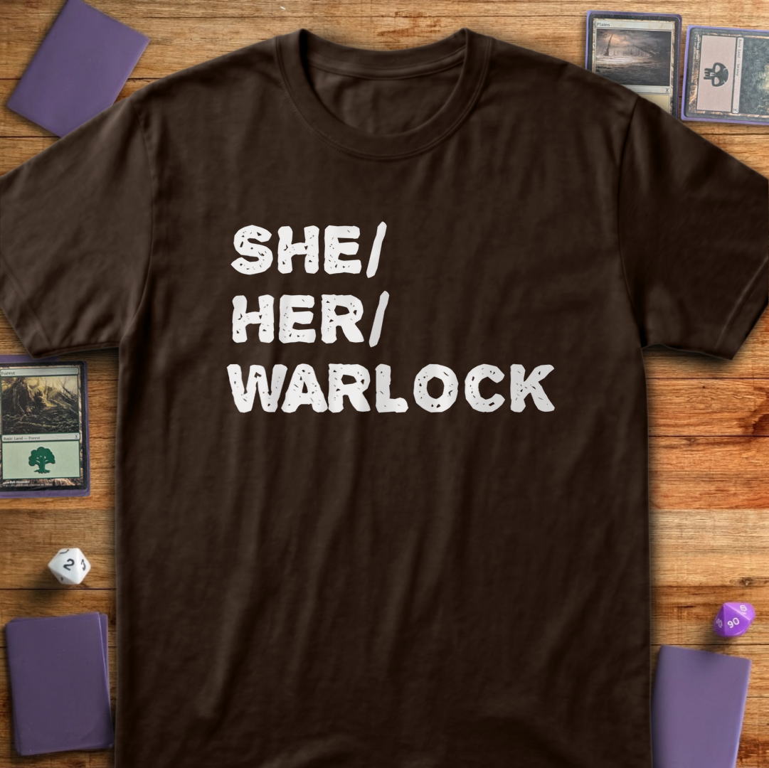 She Her Warlock - Dark Chocolate