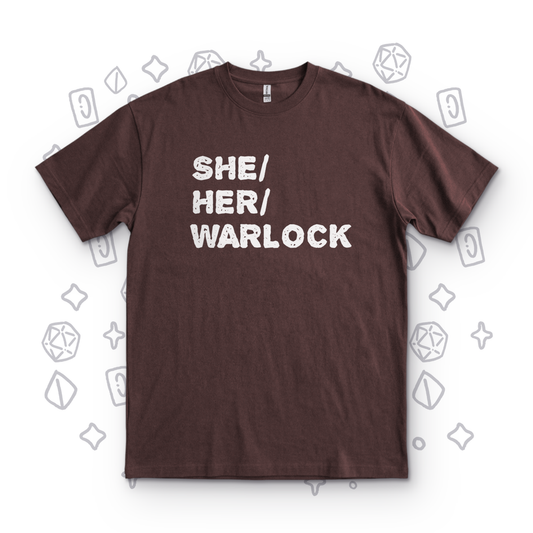 She Her Warlock - Dark Chocolate