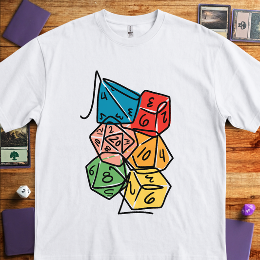 Sketch Dice - White
