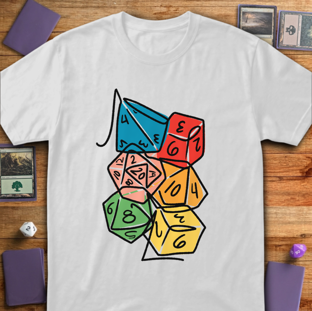 Sketch Dice - White