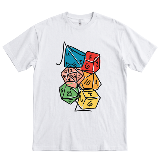 Sketch Dice - White