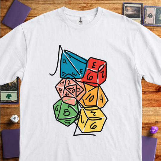 Sketch Dice - White