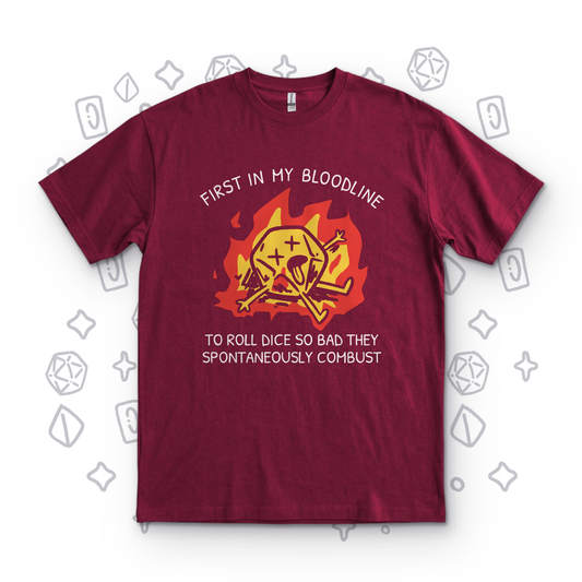 Spontaneously Combust - Maroon