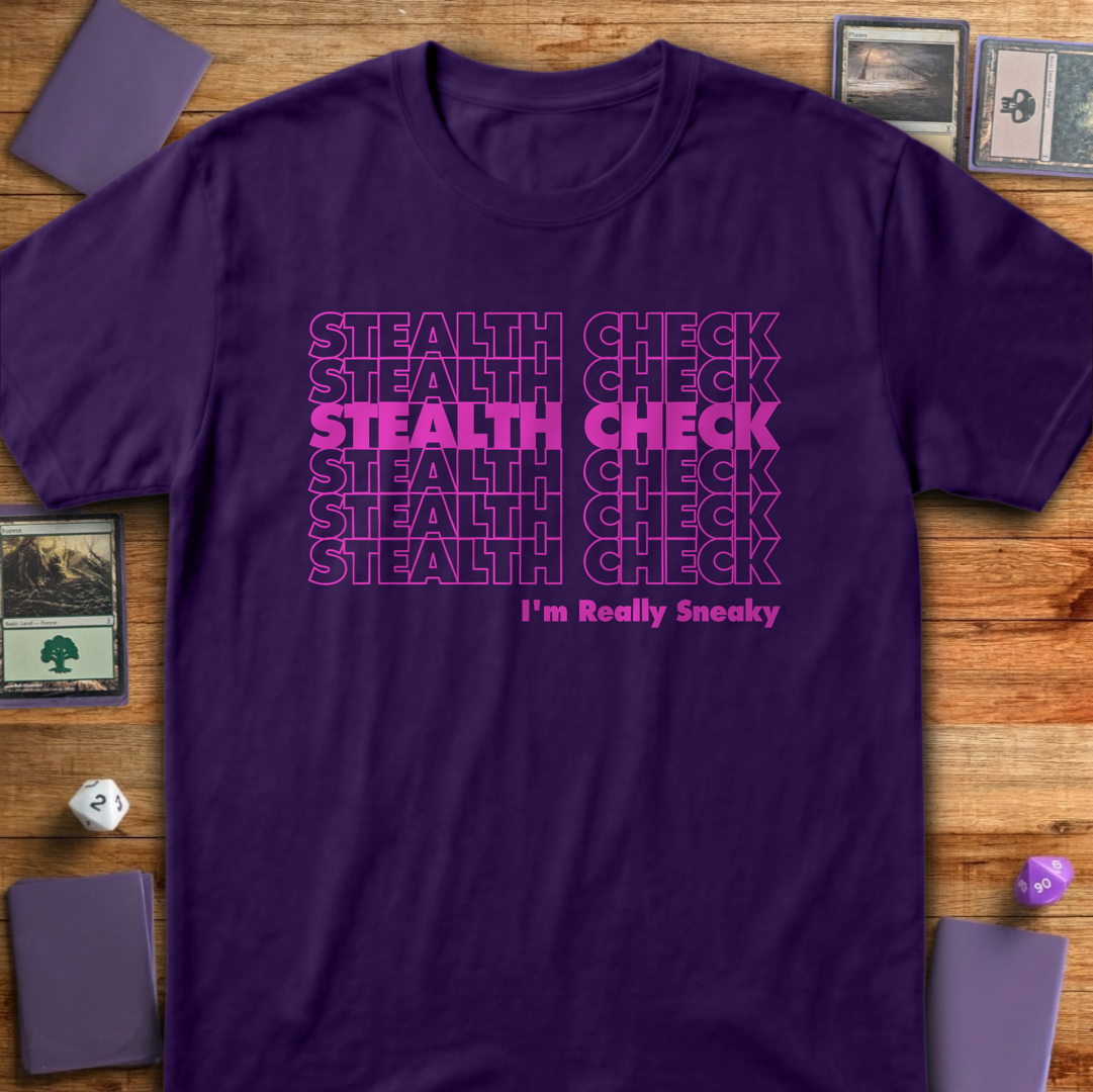 Stealth Check Stealth Check - Purple