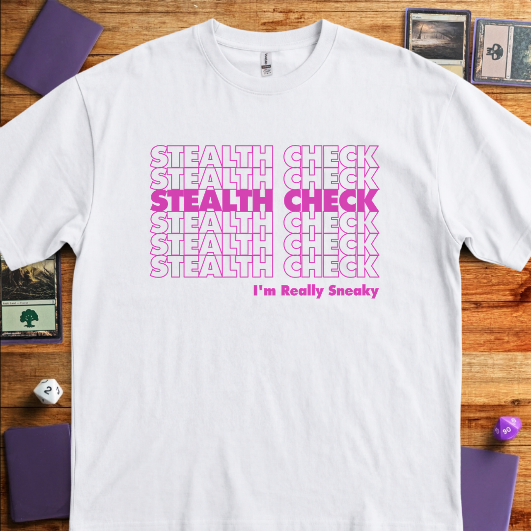 Stealth Check Stealth Check - White
