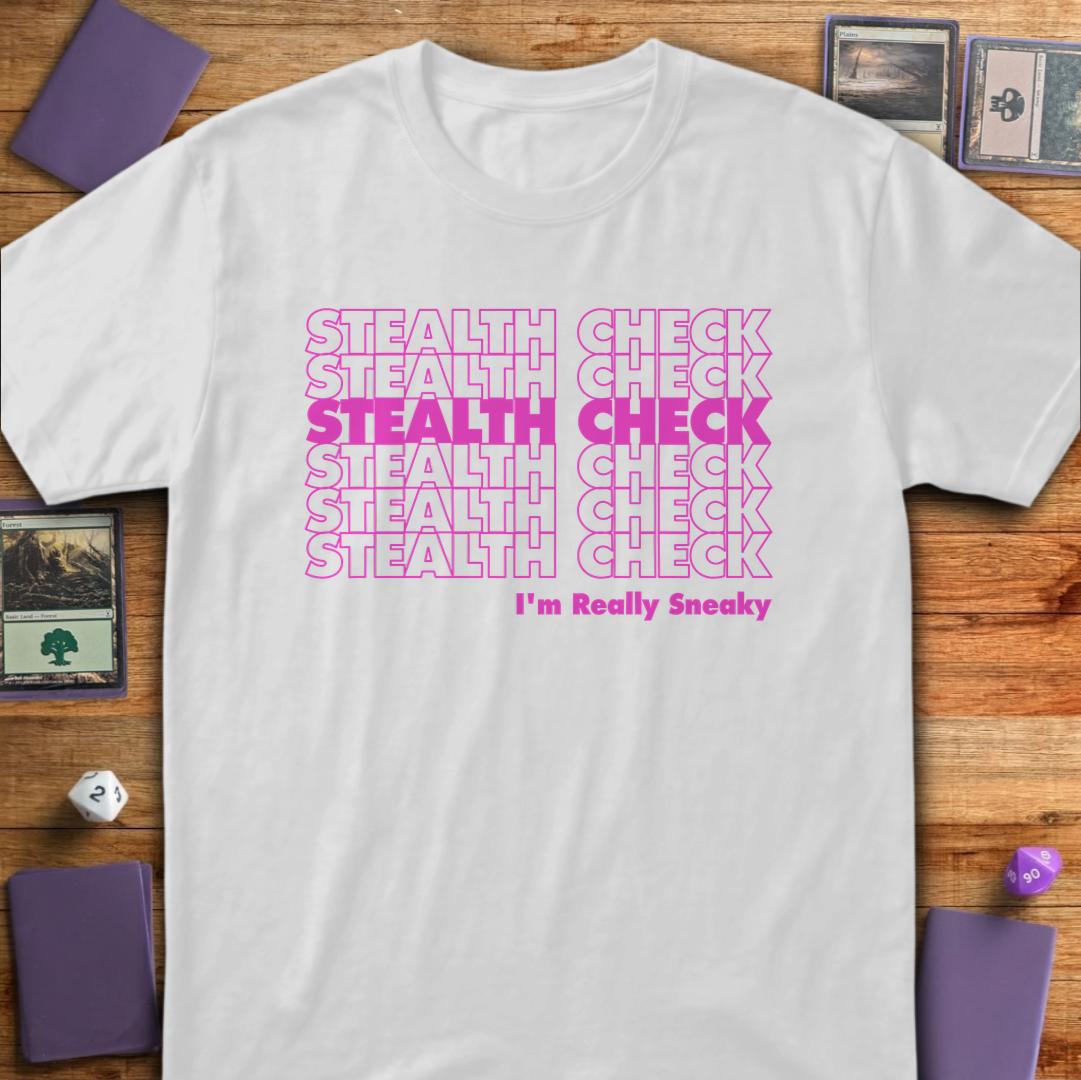 Stealth Check Stealth Check - White