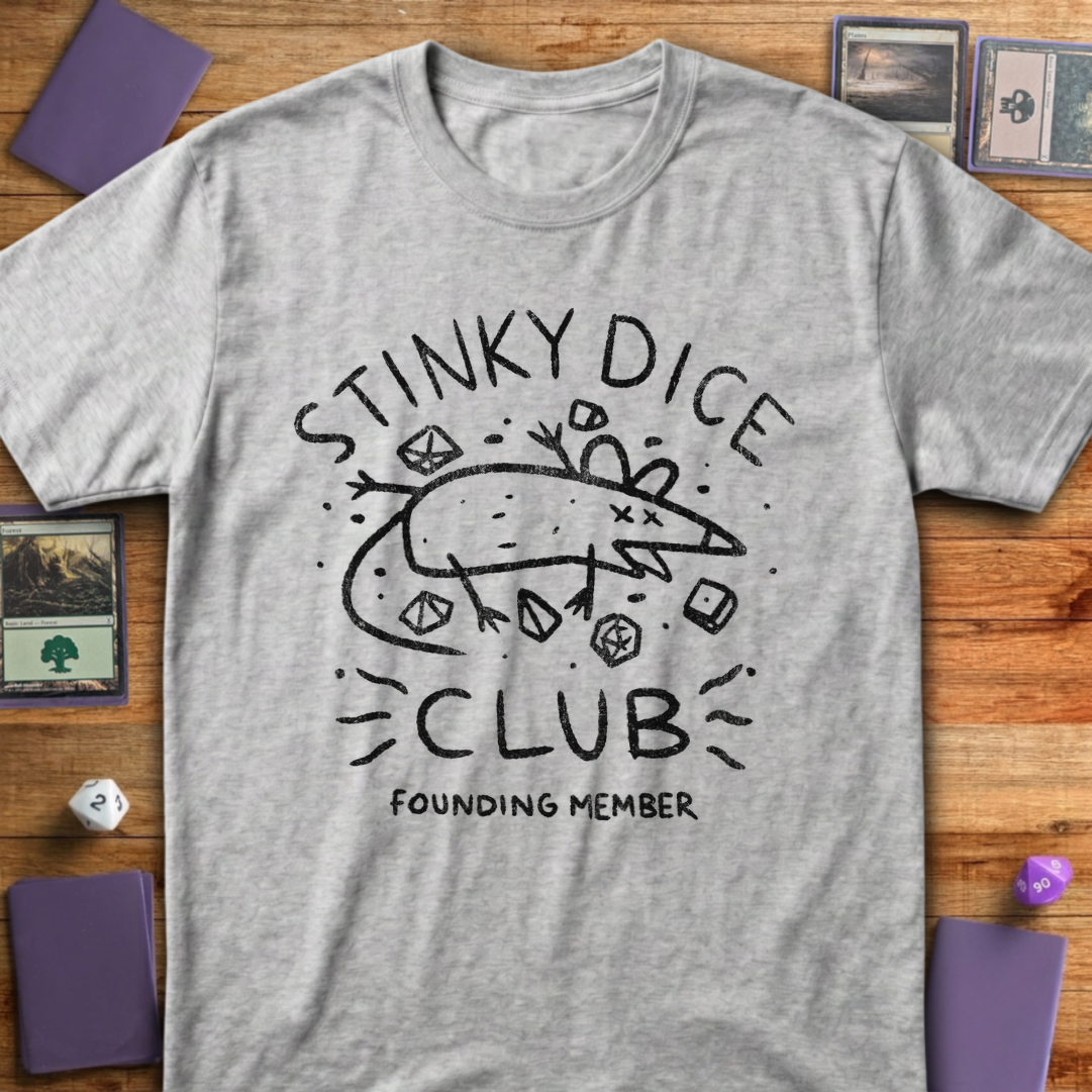 Stinky Dice Club - Sport Grey