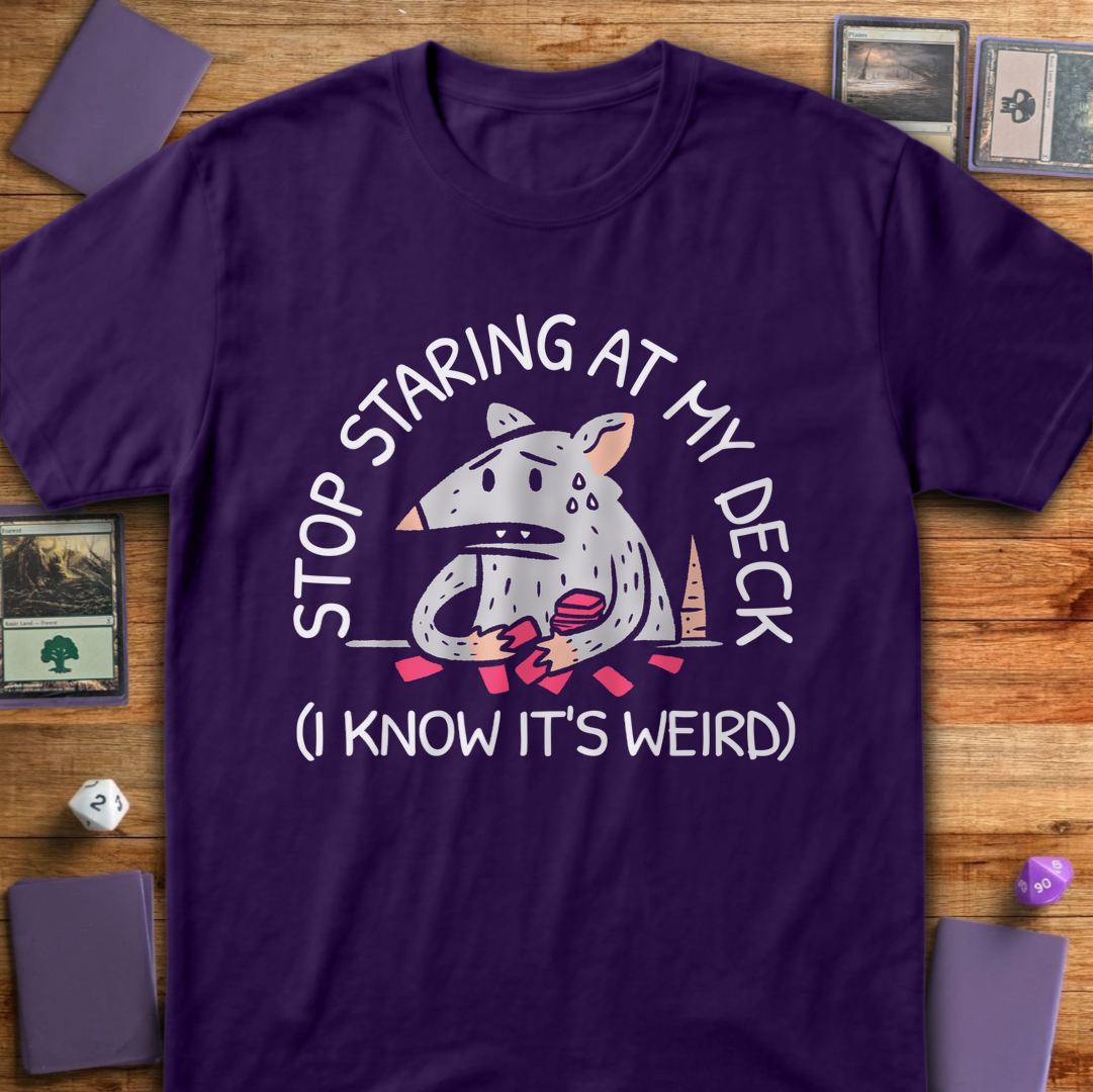 Stop Staring at My Deck - Purple