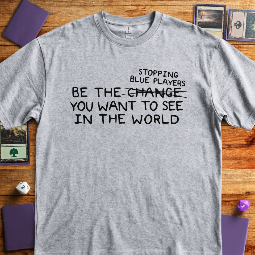Stopping Blue Players - Sport Grey