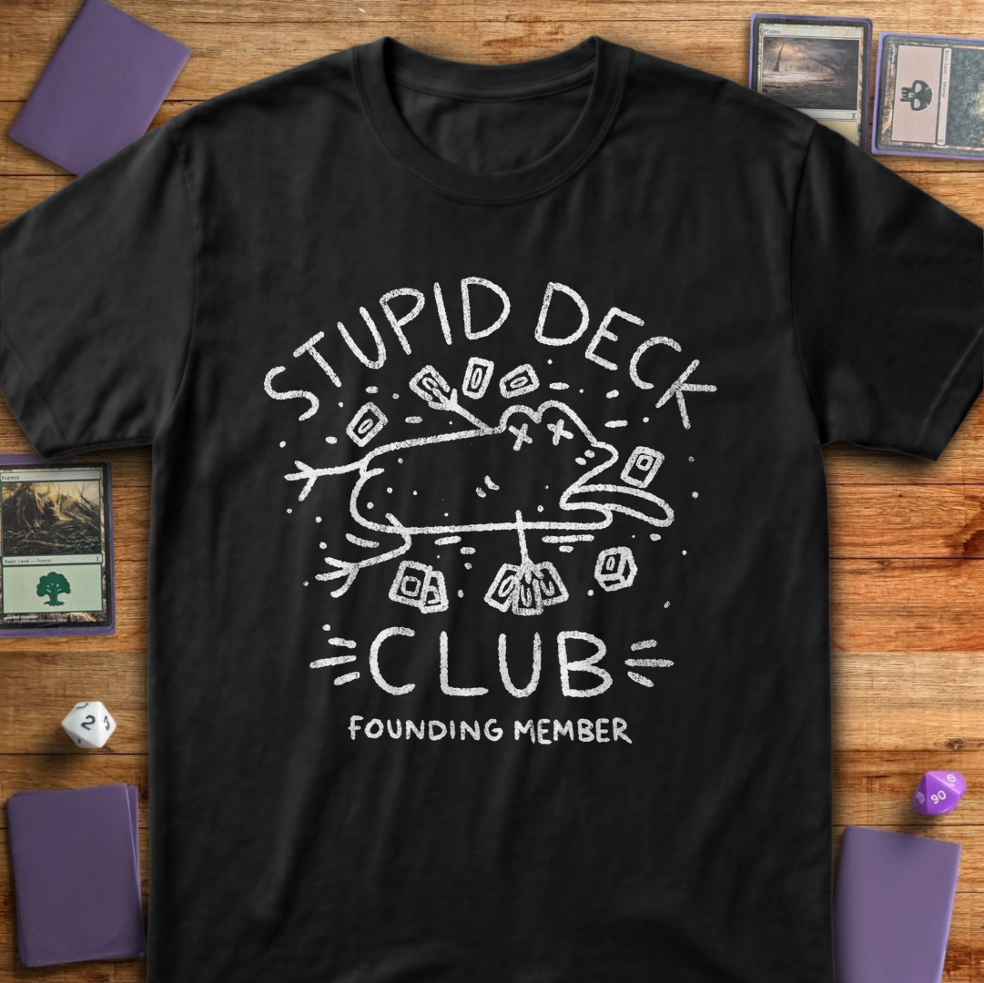 Stupid Deck Club - Black
