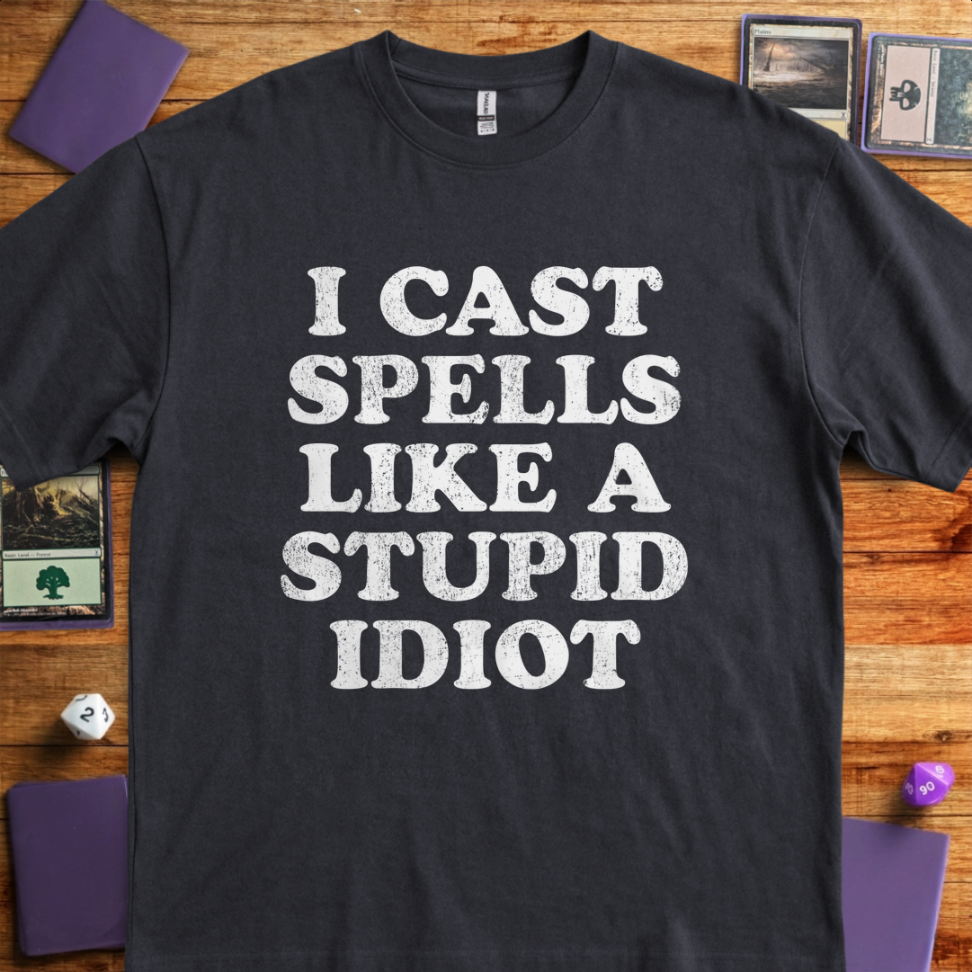 Stupid Idiot - Black