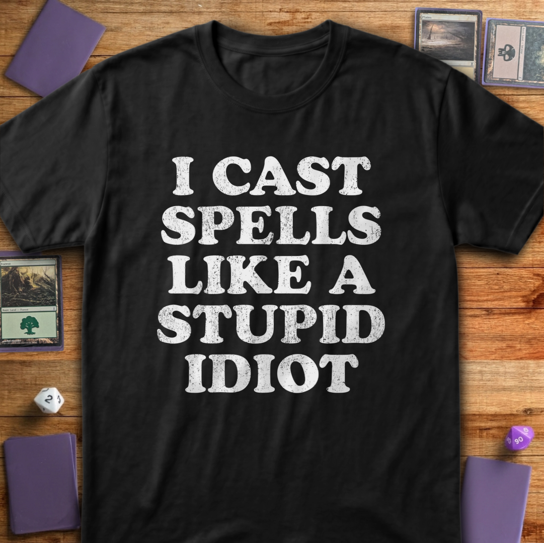 Stupid Idiot - Black