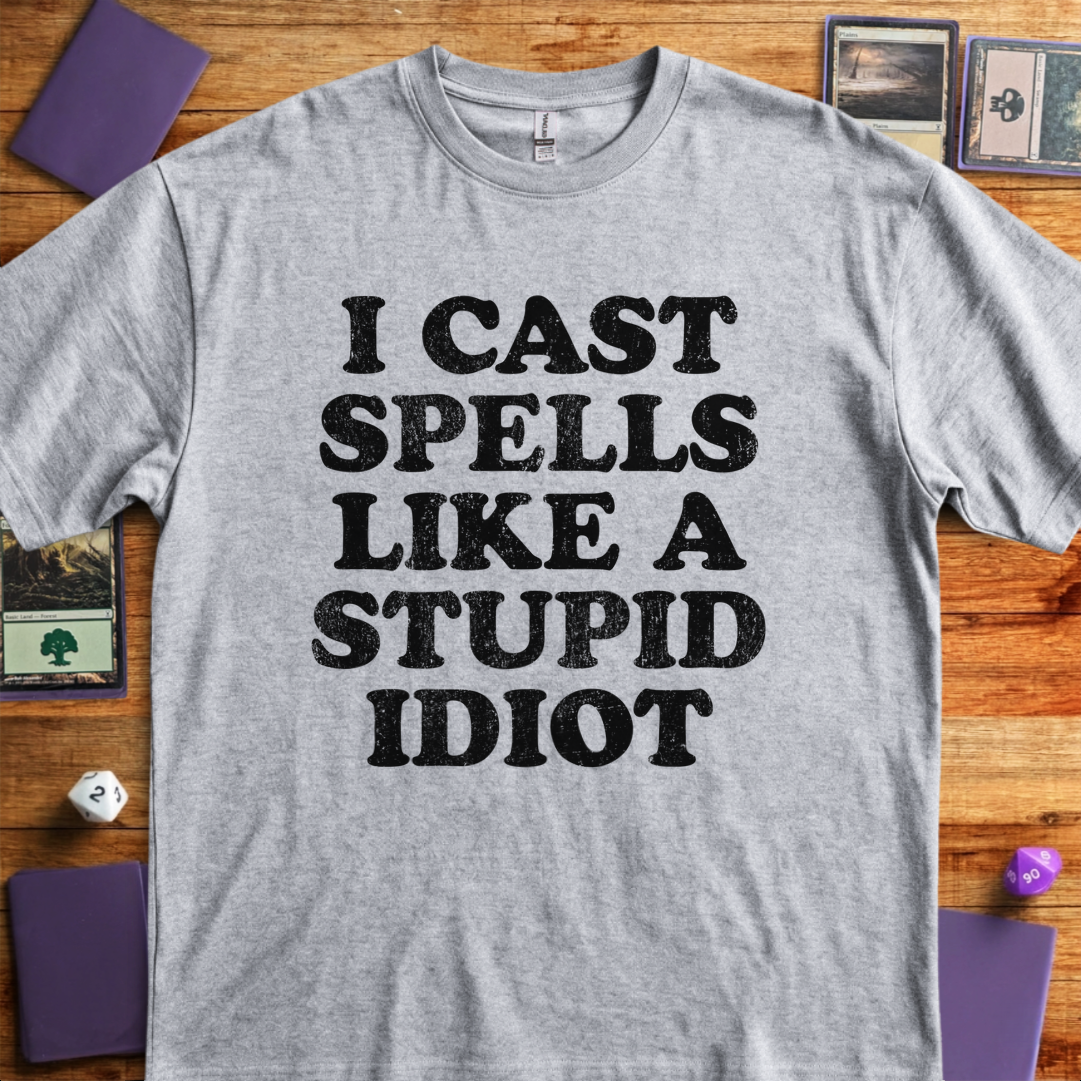 Stupid Idiot - Sport Grey
