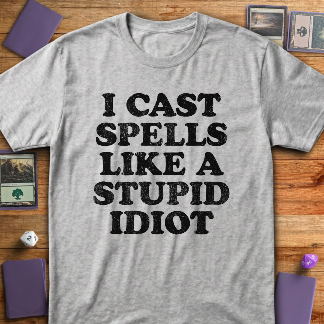 Stupid Idiot - Sport Grey