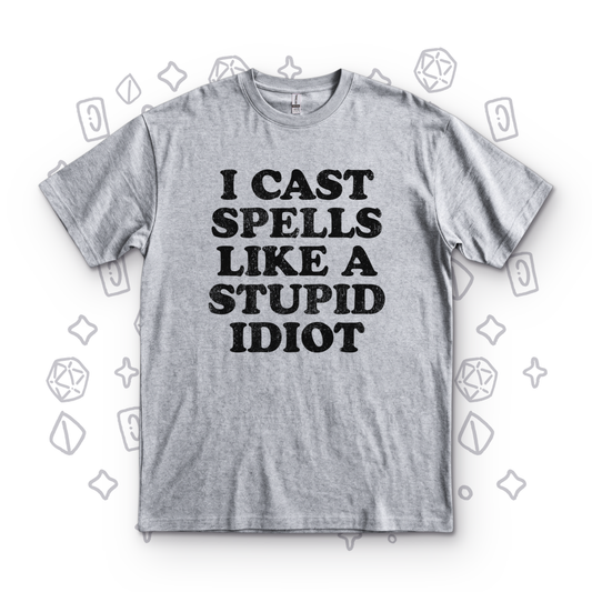 Stupid Idiot - Sport Grey