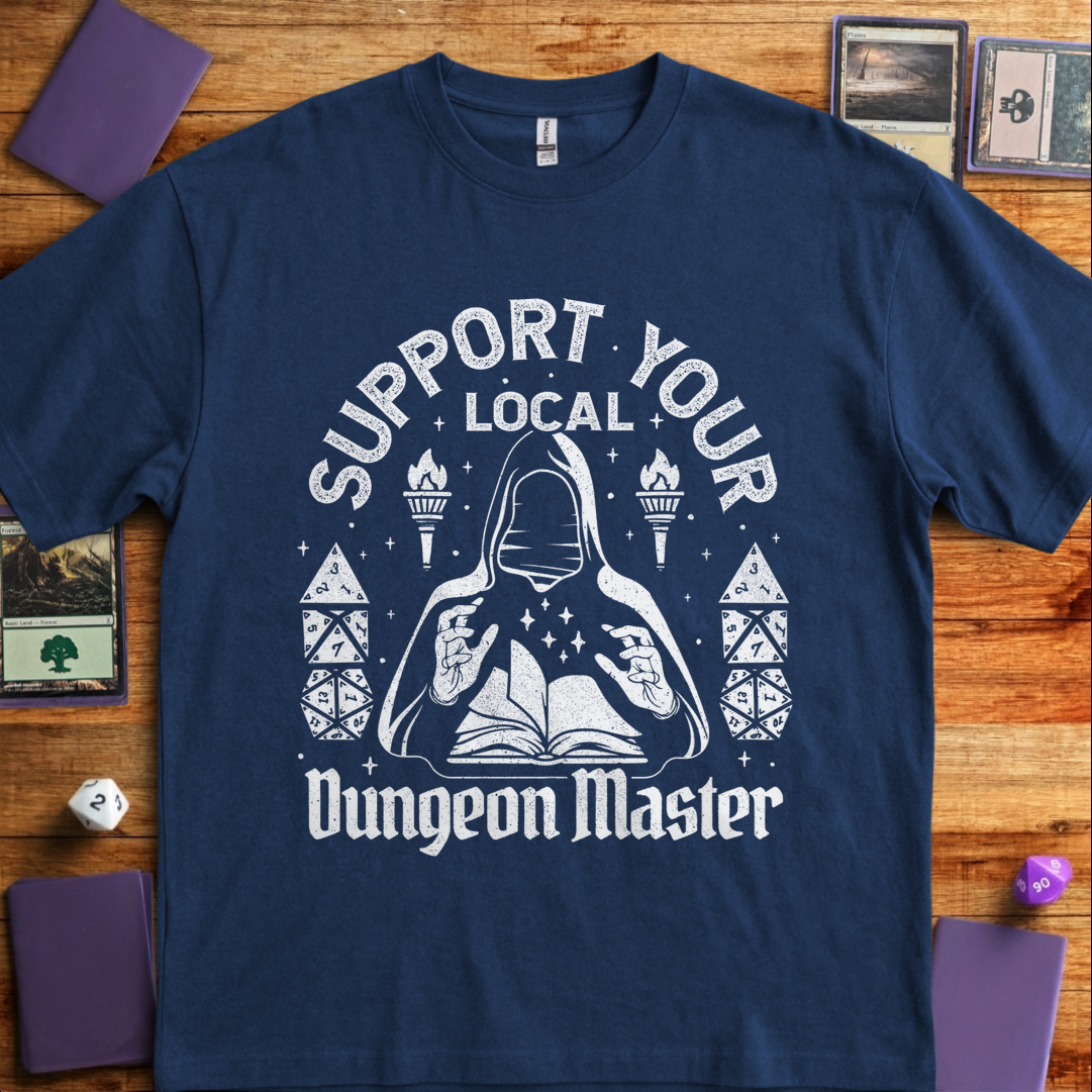 Support Your Local Dungeon Master - Navy
