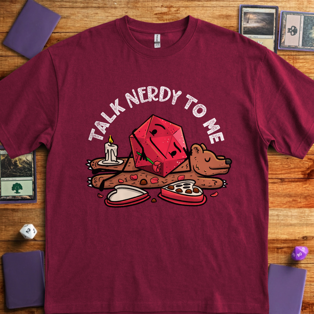 Talk Nerdy to Me - Maroon
