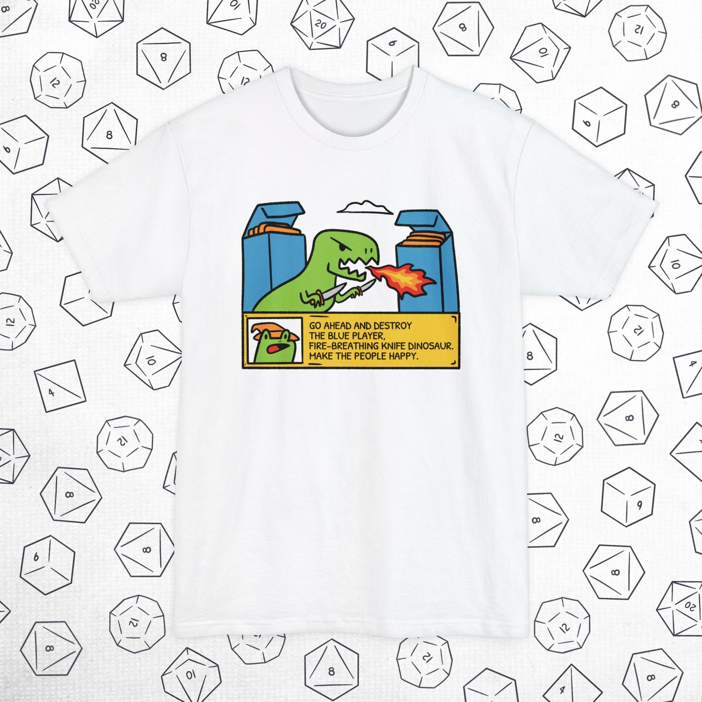 Destroy The Blue Player Tall Beefy-T® T-Shirt