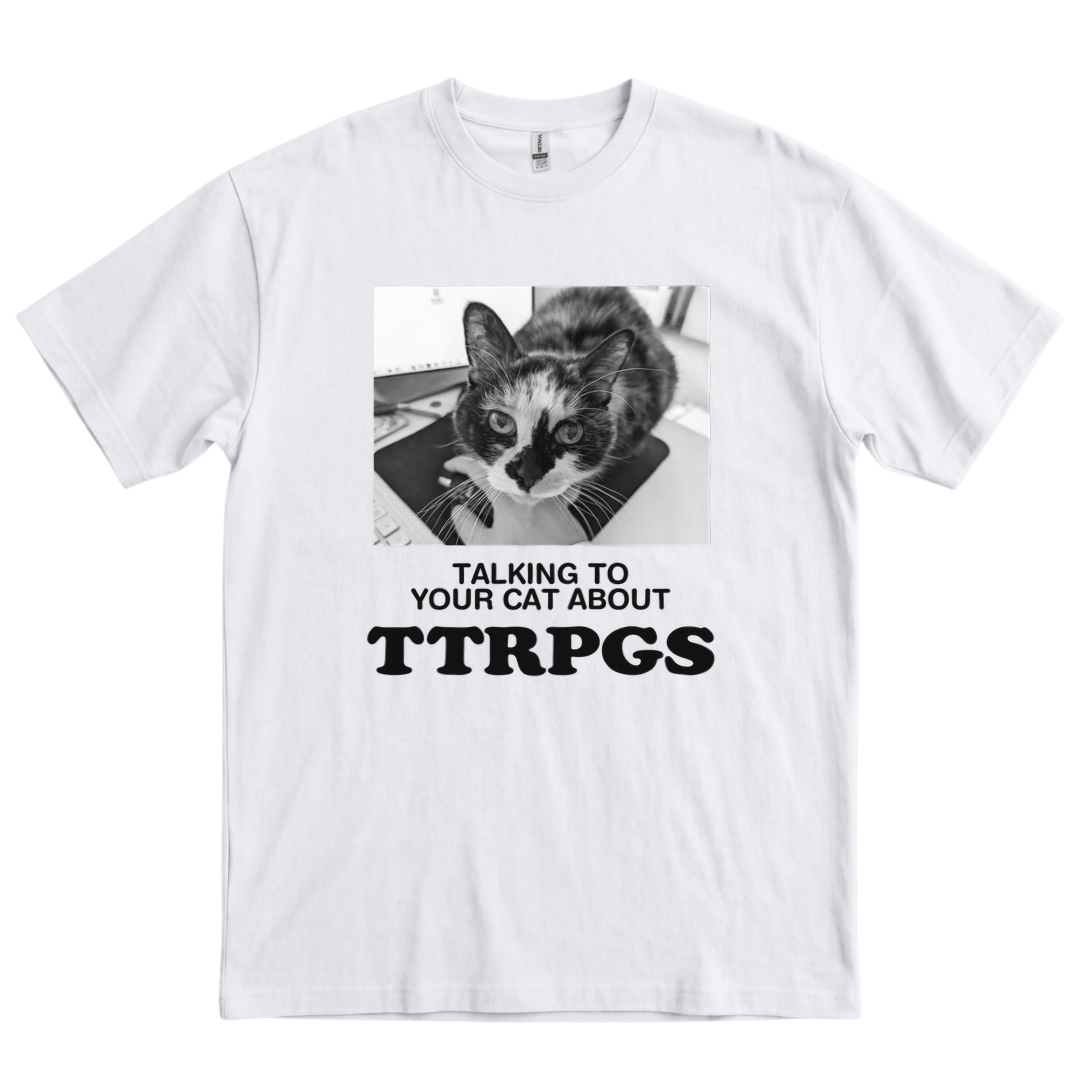 Talking about TTRPGs - White