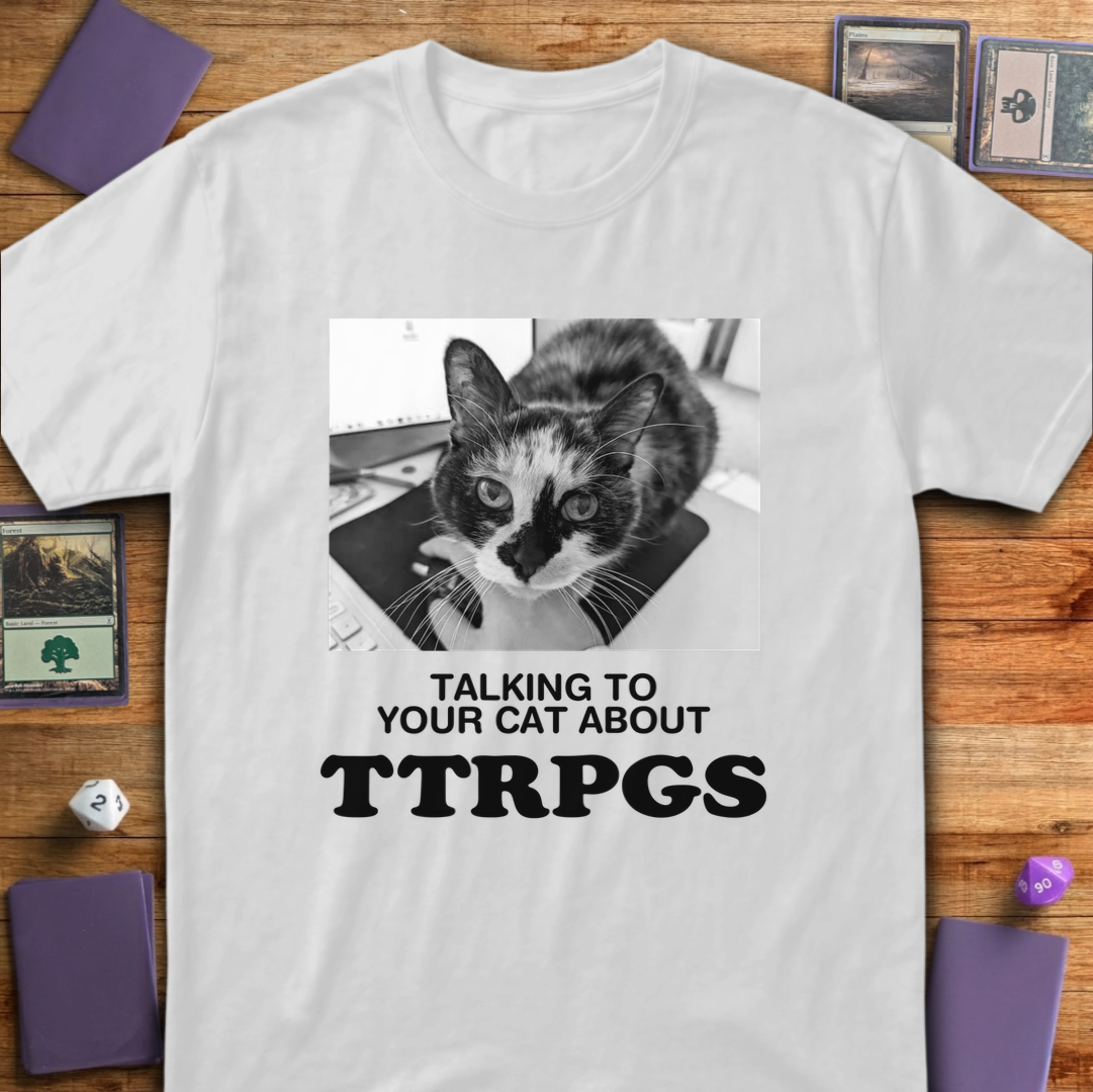 Talking about TTRPGs - White