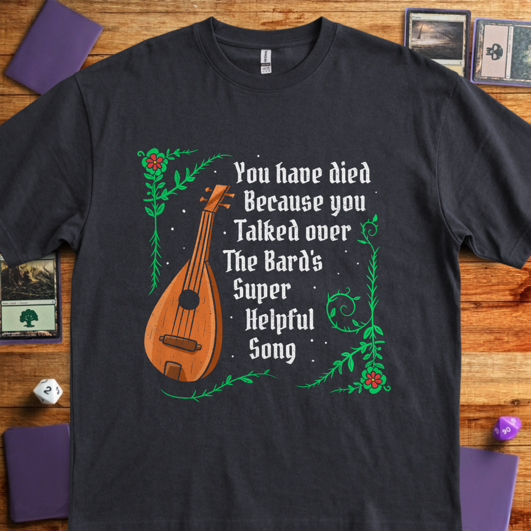 Talking Over the Bard - Black