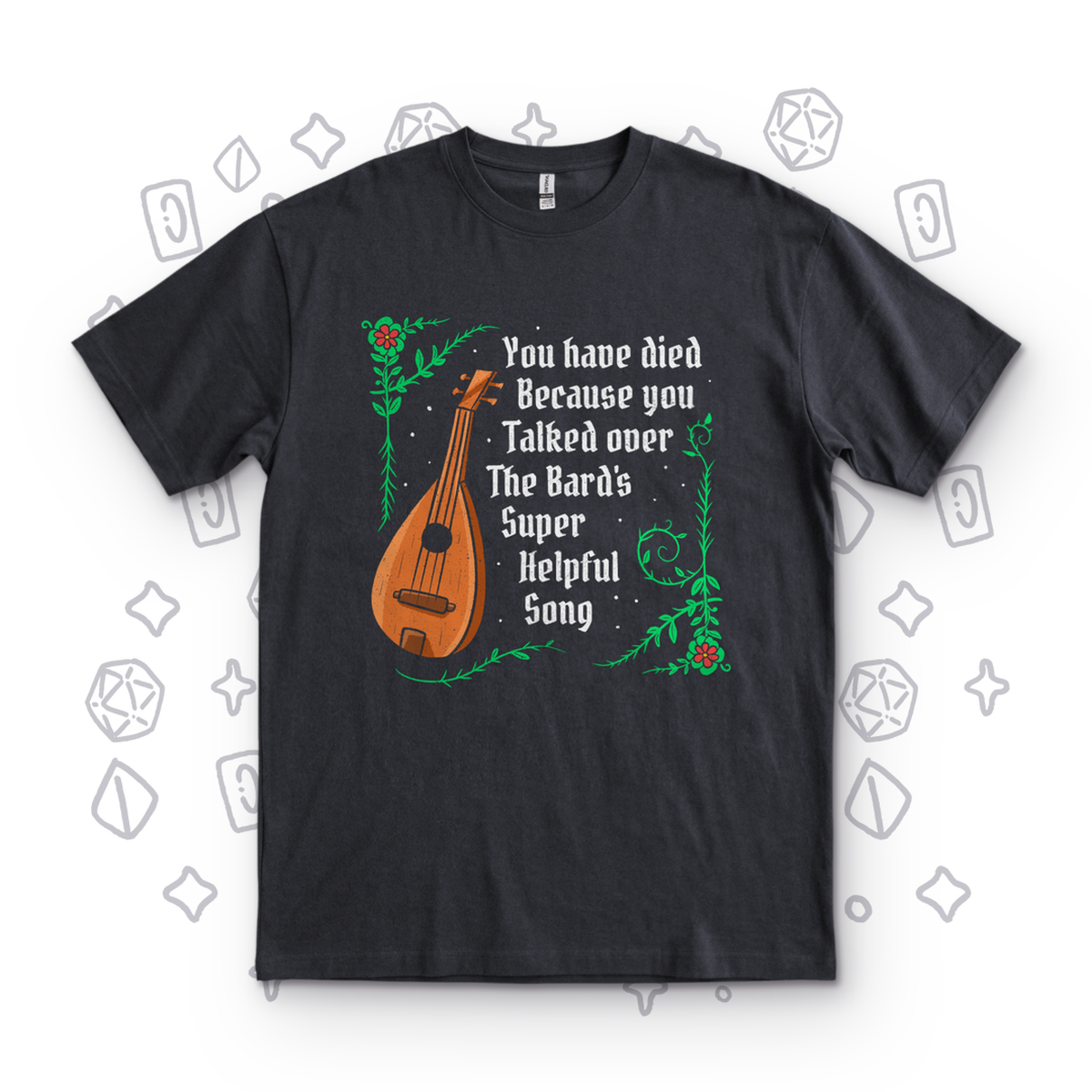 Talking Over the Bard - Black