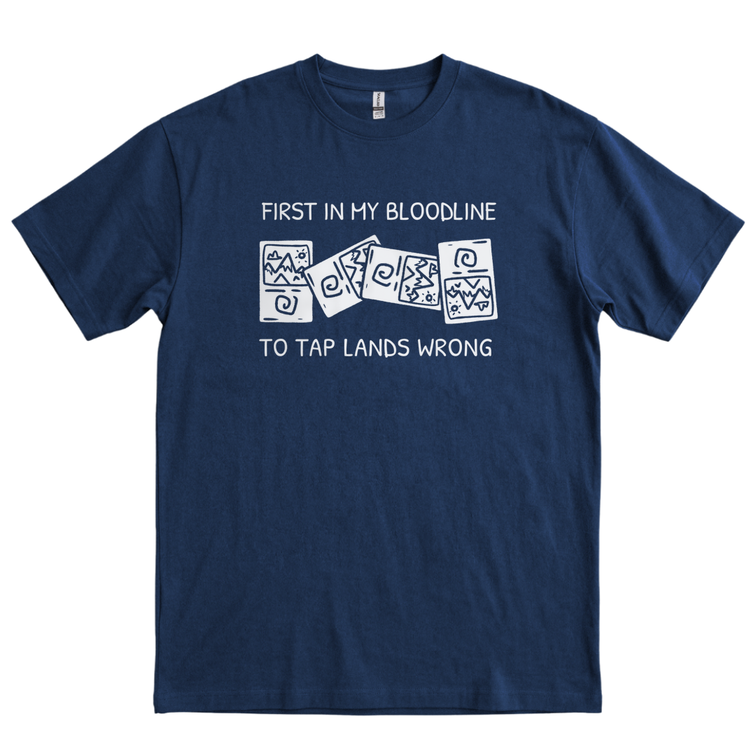 Tap Lands Wrong - Navy