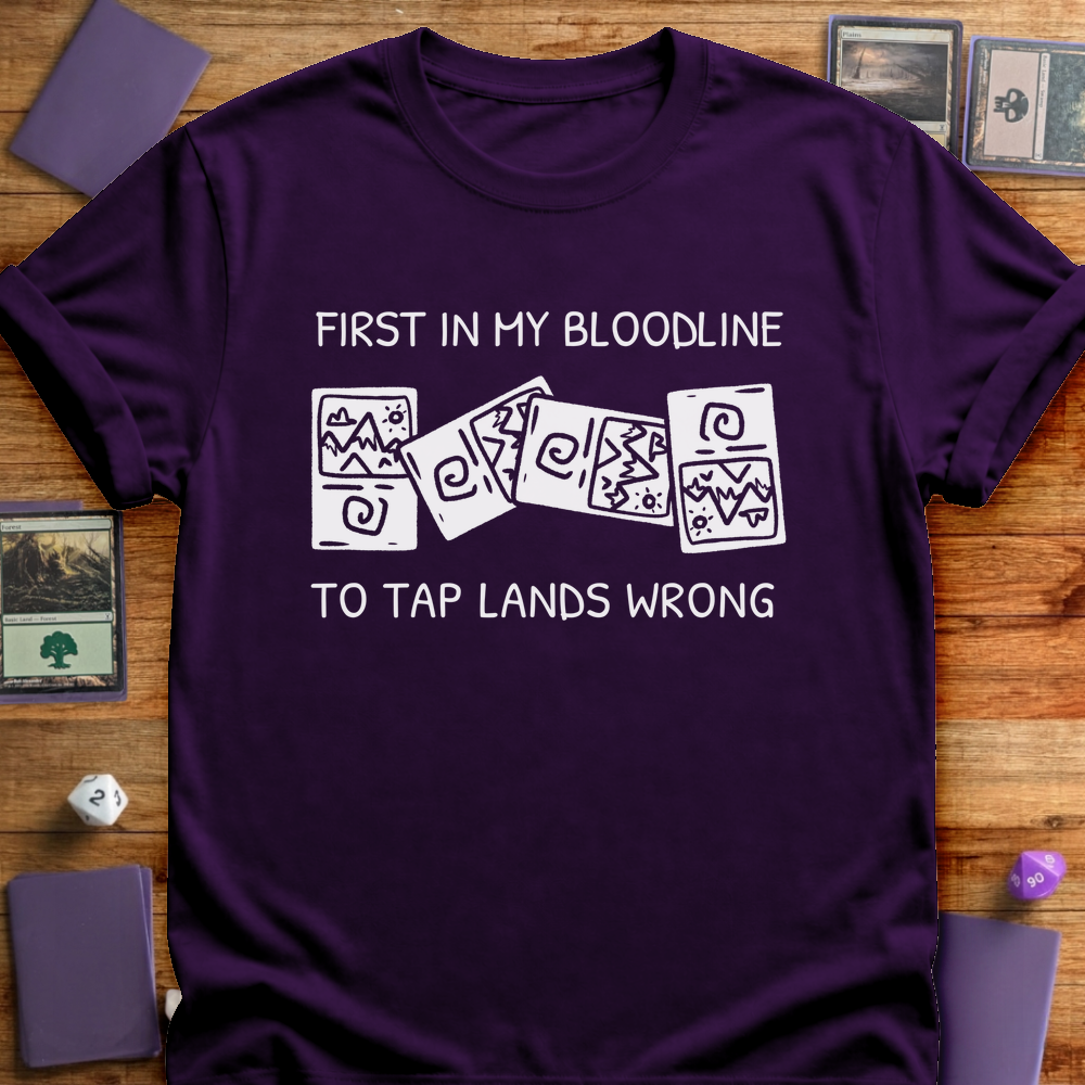 Tap Lands Wrong - Purple