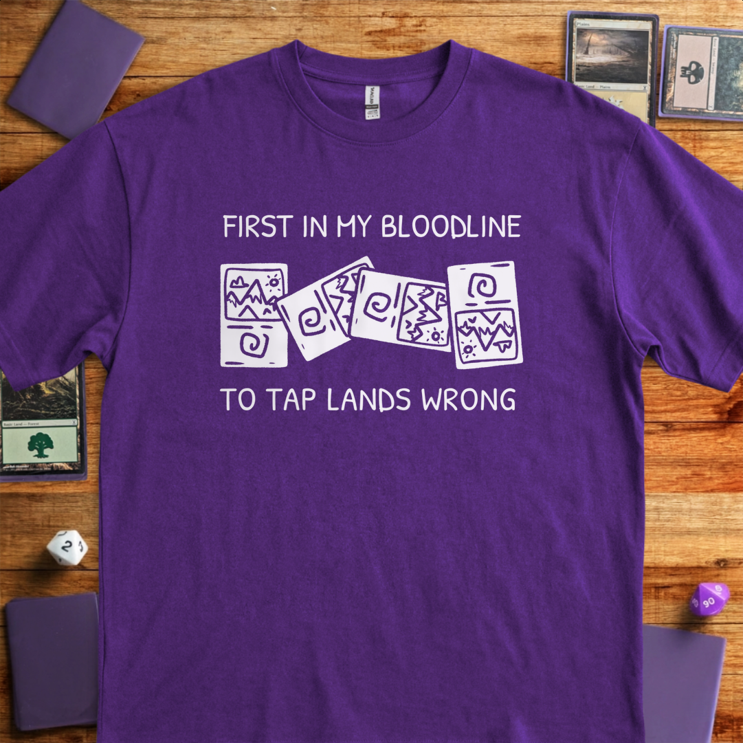 Tap Lands Wrong - Purple