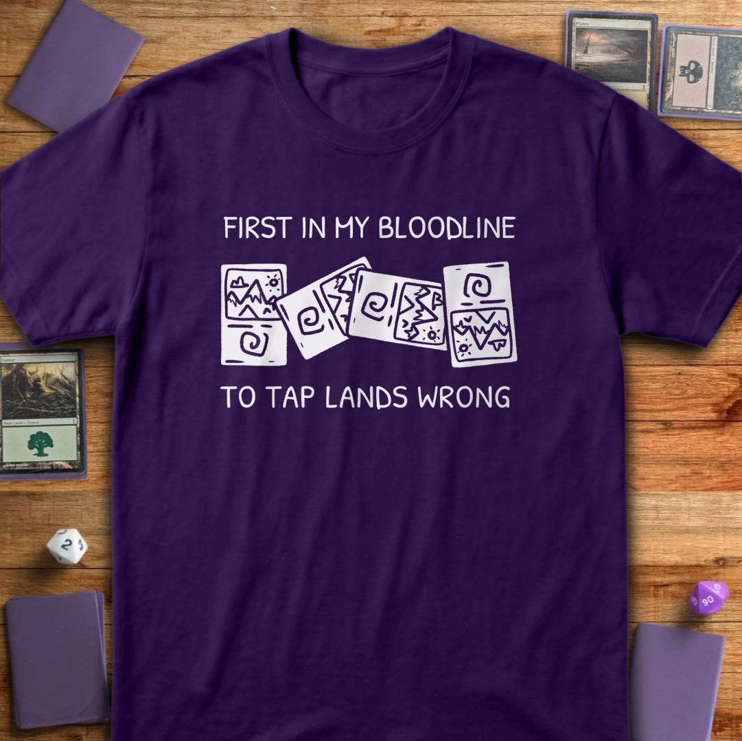 Tap Lands Wrong - Purple