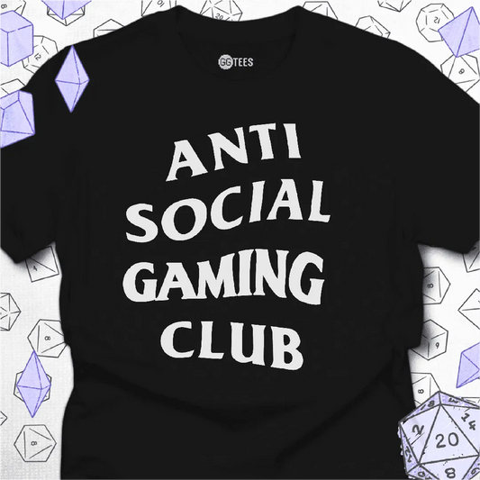Anti Social Gaming Club T-Shirt - GG Tees