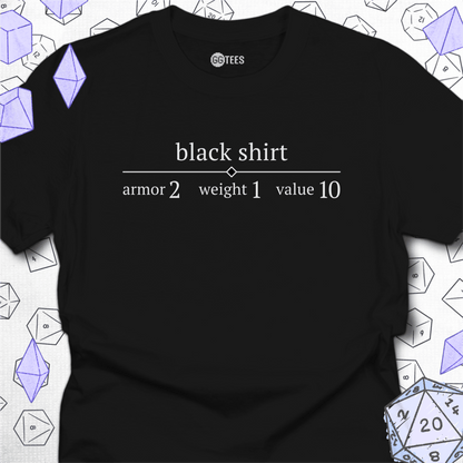 Black Shirt T-Shirt