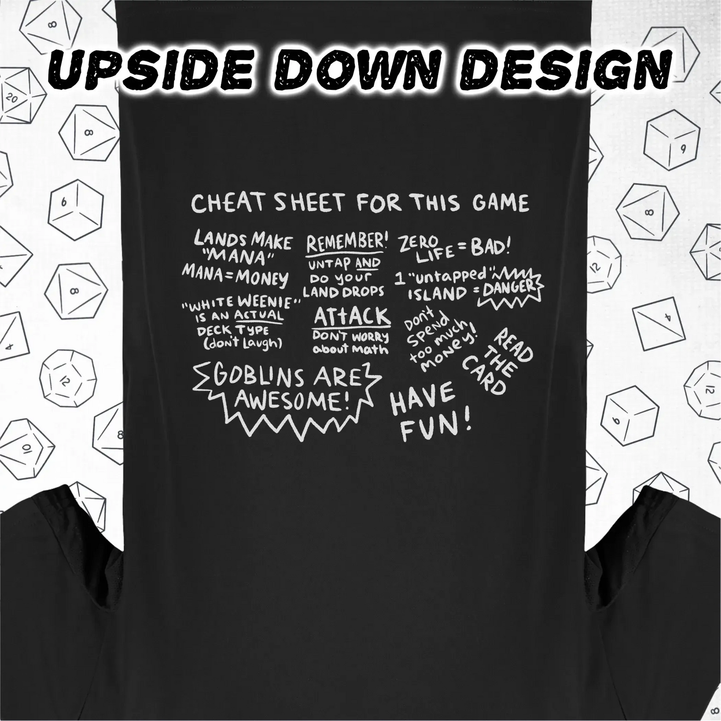 Cheat Sheet for This Game - An Upside Down Design