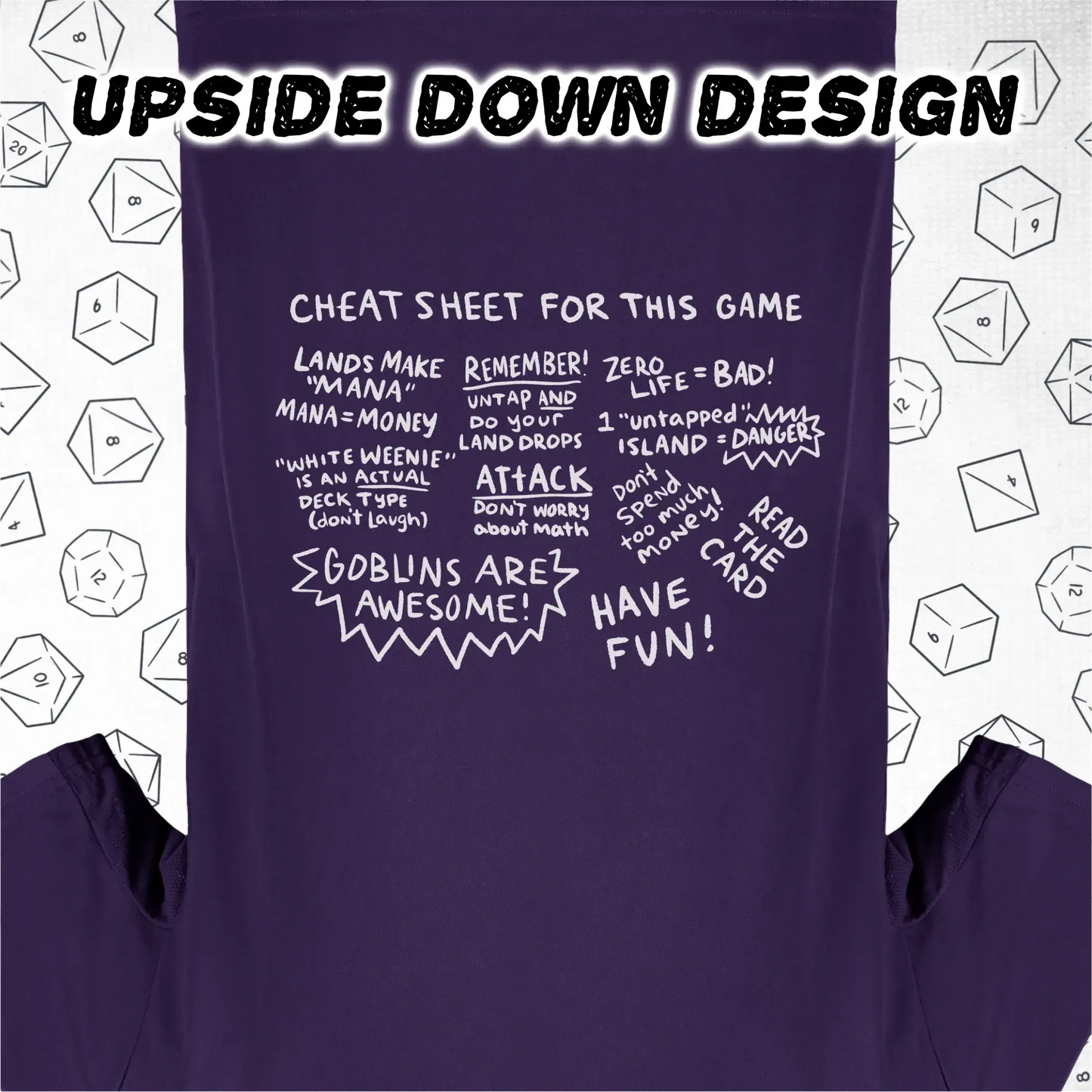 Cheat Sheet for This Game - An Upside Down Design