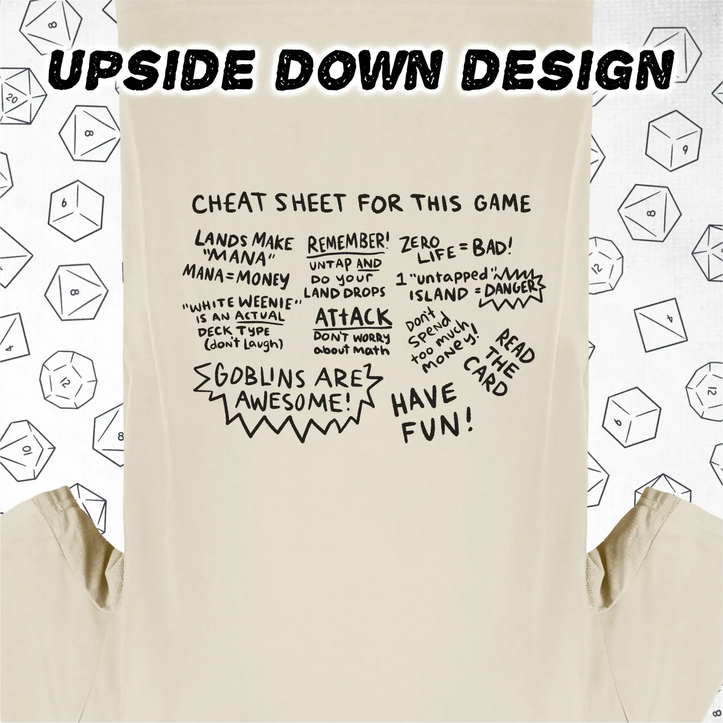 Cheat Sheet for This Game - An Upside Down Design