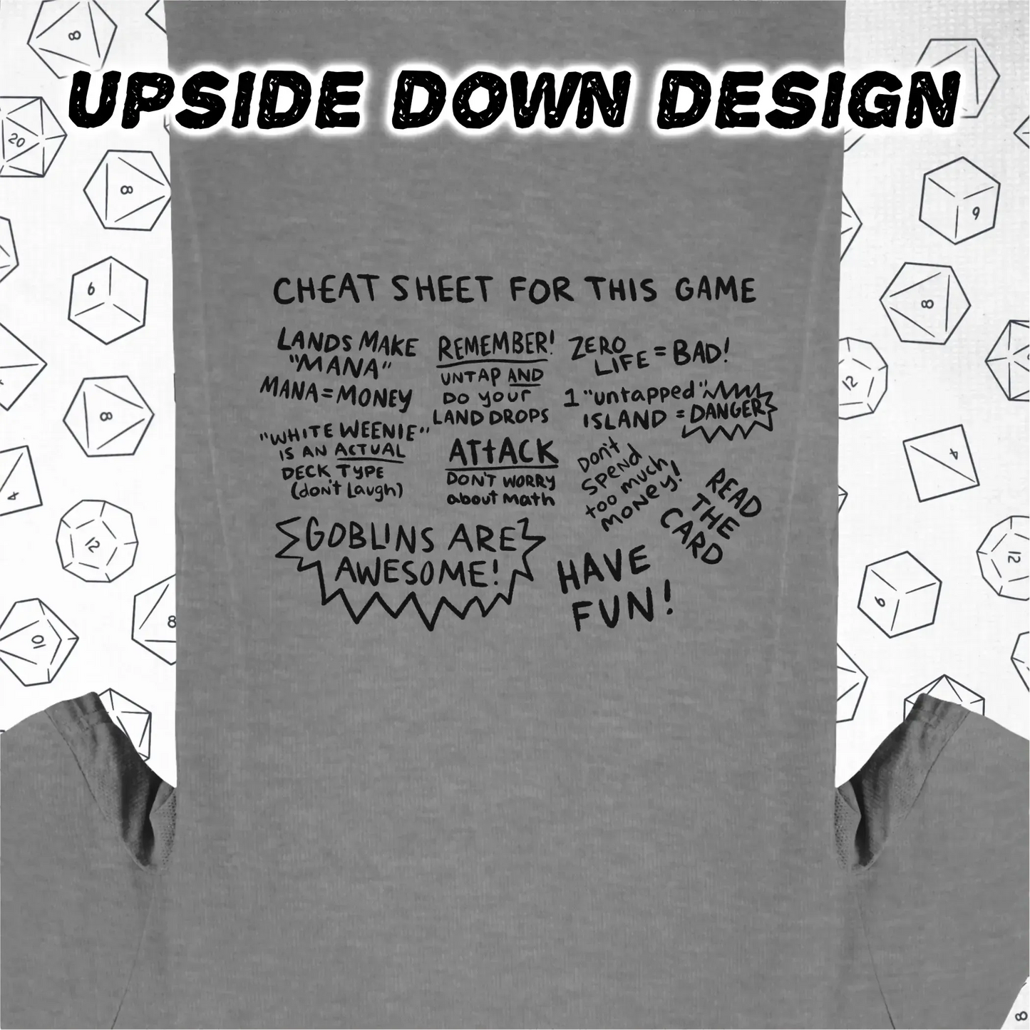 Cheat Sheet for This Game - An Upside Down Design