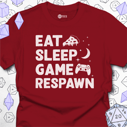 Eat Sleep Game Respawn T-Shirt