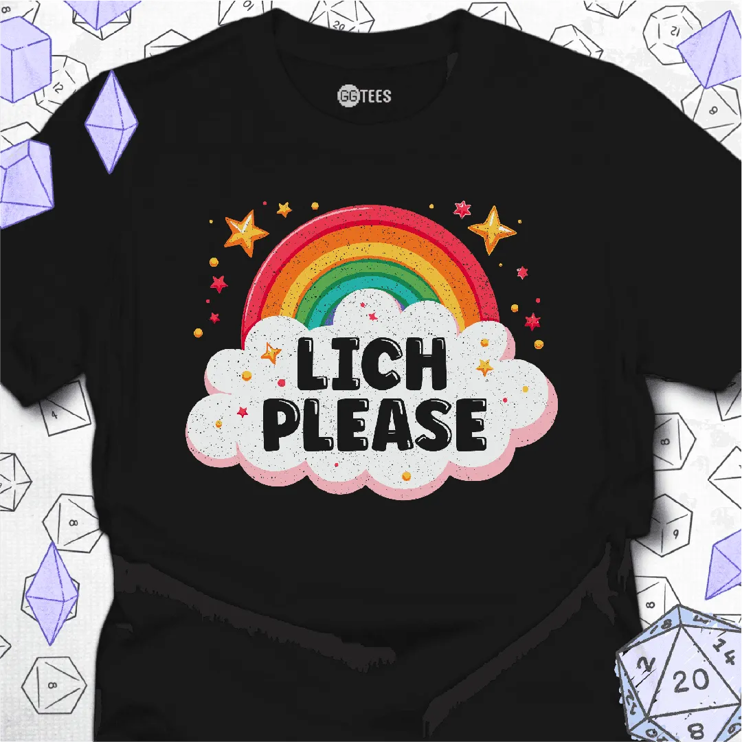 Lich Please T-Shirt - GG Tees